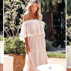 VICI crocheted sleeveless dress